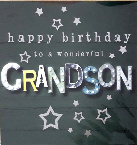 Picture of HAPPY BIRTHDAY TO GRANDSON